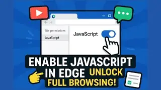 How to Allow JavaScript in Edge (2025) | Enable & Manage JavaScript in Microsoft Edge Easily