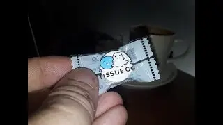 Coin tissue - instant towel