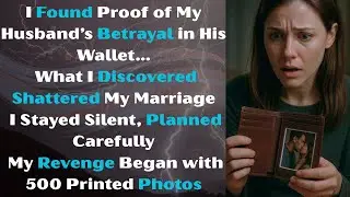 😱 I Found Proof of My Husband&rsquo;s Betrayal in His Wallet... My Shocking Revenge! 💥