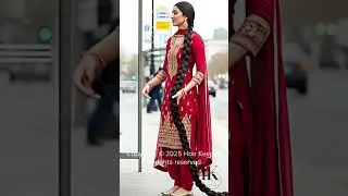 Her Braid Touches the Ground! AI Girl&rsquo;s Massive Bun Transformation 😍 | Unbelievable AI Long Hair