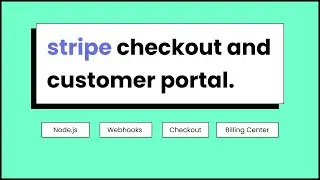 Stripe checkout and customer portal - Demo