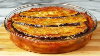 La melanzana che fa impazzire tutti! Sformato di verdure italiano! Ricetta deliziosa!