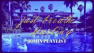 Lofi - 30MIN PLAYLIST - Relaxing Instrumental Beat ☕️ chill pool day with ducks ☀️