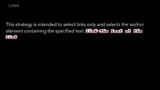 QA Selenium locators