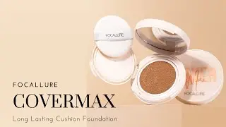 Trying the Focallure Cover Max Long Lasting Cushion Foundation