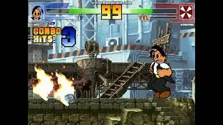 MUGEN battle #7071: Big Eli King vs Biohazard 