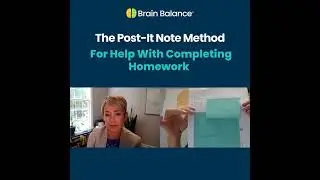ADHD Homework Help: The Post-It Method That Improves Focus