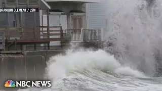 Post-tropical cyclone Lee brings strong winds and rainfall to New England