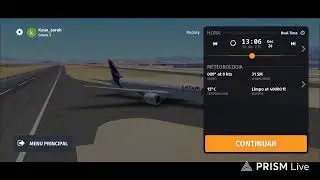 INFINITE FLIGHT:AUCKLAND-SANTIAGO