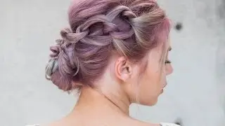 Invisibobble Knotted Updo