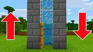 MCPE 1.5.0.4 BETA!!! -  WATER ELEVATOR - Minecraft Pocket Edition