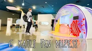 Japonya’daki 6 katlı Fen müzesi |VLOG