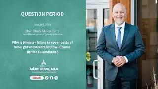 Why is the Minister failing to cover costs of basic grave markers for low-income British Columbians?