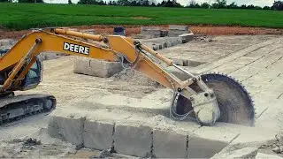 How they mine expensive marbles from big mountains | Heavy equipment stone mining technology