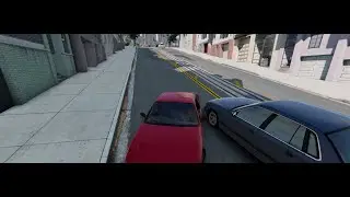 BeamNG drive погоня двох автівок!