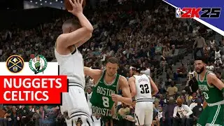 NBA 2K25 - Nuggets vs Celtics - Gameplay (4K 60FPS)