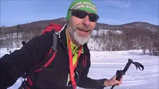 Tarnica i  Lackowa, Korona Gór Polski,  Bieszczady, Beskid Niski, skitury, 17. 02. 2018.
