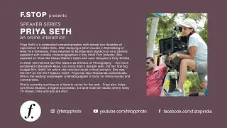 F.STOP :  IN CONVERSATION WITH PRIYA SETH