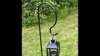 Garden T light Lantern Hook #hooks #shepherdscrook #lanternshook #gardenhook