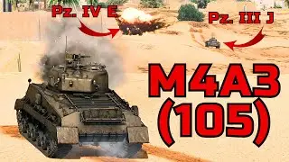 M4A3 (105) Is an Absolute Beast at BR 3 | #enlistedgame #enlisted