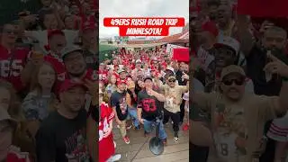 49ers Rush Road Trip took over Minnesota! Get your tickets to the next event Asap! #49ersrush #nfl