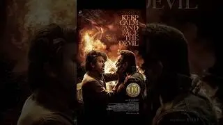 Leo Hindi Poster🔥🔥 Keep calm and face the Devil🔥🔥 #leo #thalapathy #thalapathyvijay #lcu