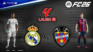 FC 26 - Real Madrid vs. Levante - La liga 25/26 Full Match | PS5&trade; Pro [4K60]