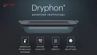 Easy Drain Duschrinne: Minimaler Reinigungsaufwand mit Dryphon&reg;-Technologie