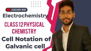Symbolic Notation of Galvanic cell | How to write Cell reaction | Representation of cell reaction