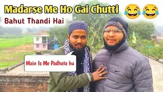 Gaon Me Bahut Thandi Hai 🥰 || Rustam Vlogger 