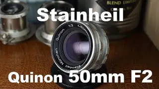 Steinheil Quinon 50mm F2 開放F2〜F16の作例比較   HD 720p