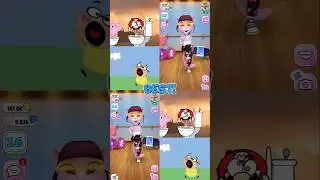 Pizza Tower SCREAM 🤯 | Peppa Pig & Talking Tom Funny Meme 😂 #shorts #funny #memes #fyp #peppapig