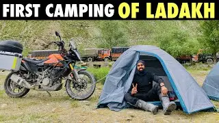 LADAKH RIDE ki first CAMPING [ep 03] NIGHT CAMPING in HIMACHAL | SJ VLOGS | LADAKH RIDE 2021