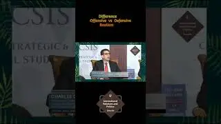 Difference between Offensive and Defensive Realism #shorts