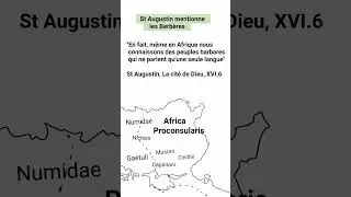 St Augustin mentionne les Berb&egrave;res /Imazighen #amazigh #africa #citation
