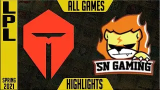 Top Esports vs Suning Highlights ALL GAMES | LPL Spring 2020 Week 1 Day 1 | TOP vs SN