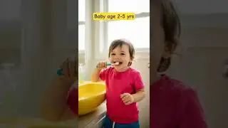 Toothpaste for different age groups of children #baby_toothpaste #dental #toothpaste #shorts