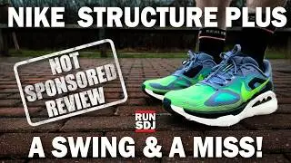 Nike Structure Plus - The Shoe Nike Didn't Really Want (and it shows). Honest, Not Sponsored
