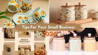 Handmade Ceramic Kitchen Crockery Set | Dinner Plates, Bowls, Mugs & Jar Container for #homekitchen 