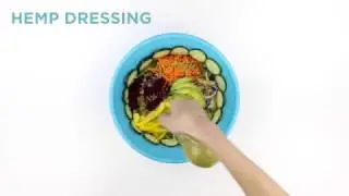 Hemp Dressing + Garden Salad | Planet Hemp Recipe