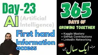 Day 23: First-Hand Information Gathering for AI and Data Science | 365 Days of Growing Together