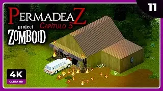 PZ3 #11 | EN BUSCA DE VENGANZA | PROJECT ZOMBOID - PERMADEAZ 3 Gameplay Espa&ntilde;ol