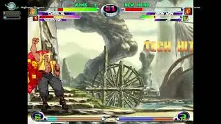MvC2: Foxtrot - Iron Man Tech hit to Proton Cannon DHC Blodia Punch 63 hit 105% Combo .:11.27.25:.