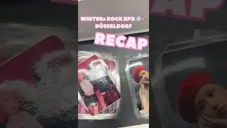 KPOP WINTERs ROCK RPD ❄️🎸 D&uuml;sseldorf RECAP ✨ #ROS&Eacute; #APT #kpopshorts