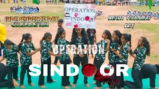 🇮🇳Operation Sindoor Act Dance | Independence Day Celebration 2025 | 15th August| Barakhama Official