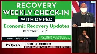DMPED Business TeleTownHall, 12/15/20