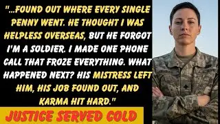 My husband Divorced Me By Email While I Was Deployed Overseas & Emptied Our Joint Account; until I&hellip;&rdquo;