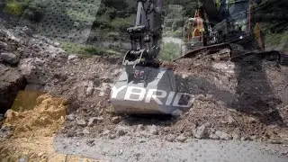 Volvo hybrid excavators: simple design, fast payback​.