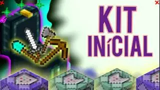 sistema de kit Inicial para servidores com Command Block  Minecraft pe