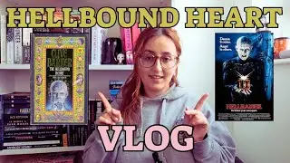 Best book ever written! Hellraiser vs The Hellbound Heart 🖤 Book to movie comparison vlog